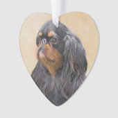 Engels Speelgoed Spaniel Schilderen Originele Dier Ornament (voorkant)