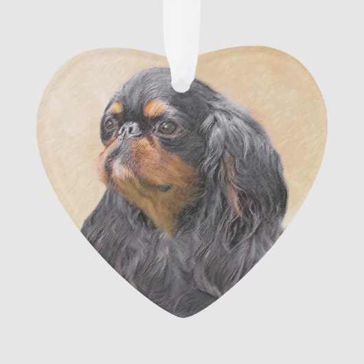 Engels Speelgoed Spaniel Schilderen Originele Dier Ornament (voorkant)