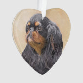 Engels Speelgoed Spaniel Schilderen Originele Dier Ornament (voorkant)