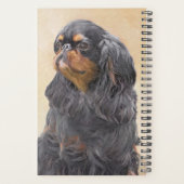 Engels Speelgoed Spaniel Schilderen Originele Dier Planner (Achterkant)