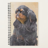 Engels Speelgoed Spaniel Schilderen Originele Dier Planner (Voorkant)