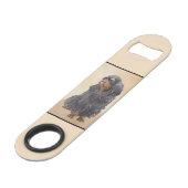 Engels Speelgoed Spaniel Schilderen Originele Dier Speed Flessenopener (Voorkant Gekanteld)