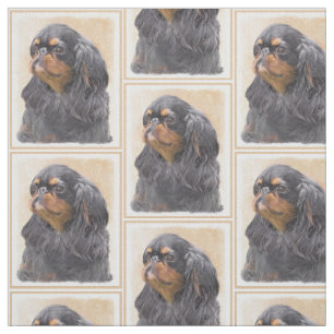 Engels Speelgoed Spaniel Schilderen Originele Dier Stof