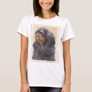 Engels Speelgoed Spaniel Schilderen Originele Dier T-shirt