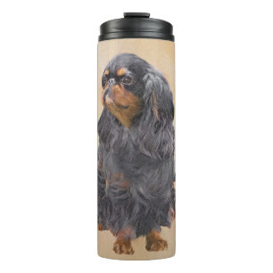 Engels Speelgoed Spaniel Schilderen Originele Dier Thermosbeker