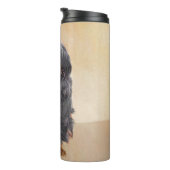 Engels Speelgoed Spaniel Schilderen Originele Dier Thermosbeker (Geroteerd rechts)