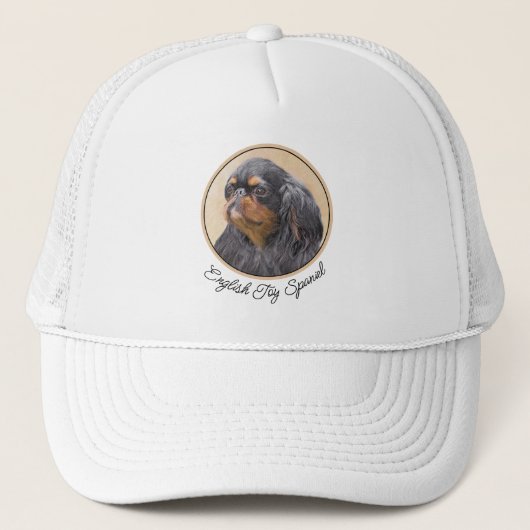 Engels Speelgoed Spaniel Schilderen Originele Dier Trucker Pet (Voorkant)