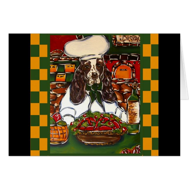 Engels Springer Spaniel (Voorkant Horizontaal)