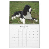Engels Springer Spaniel 2009 Agenda Kalender (Feb 2027)