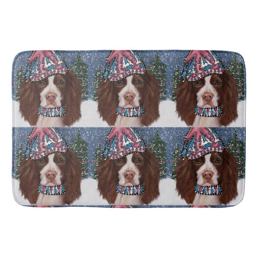 ENGELS SPRINGER SPANIEL BADMAT (Voorkant)