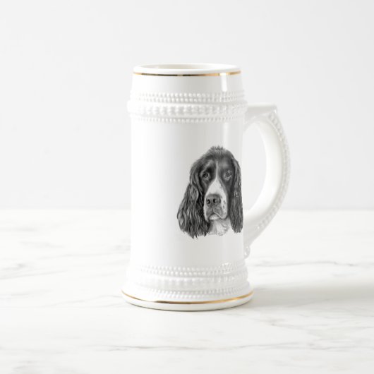 Engels Springer Spaniel Bierpul (Voorkant rechts)