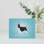 Engels Springer Spaniel Birthday Design. Briefkaart (Staand voorkant)