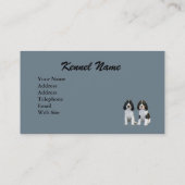Engels Springer Spaniel Breeder Visitekaartje (Achterkant)