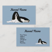 Engels Springer Spaniel Breeder Visitekaartje (Voorkant / Achterkant)