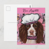 Engels Springer Spaniel Briefkaart (Voorkant / Achterkant)