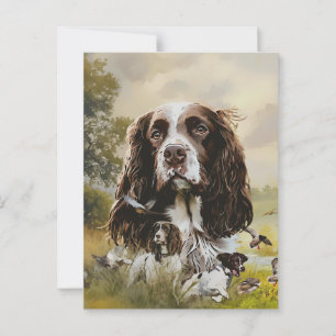 Engels Springer Spaniel Briefkaart
