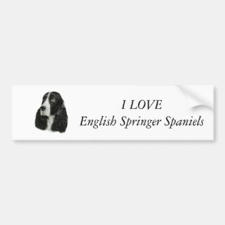 Engels Springer Spaniel Bumpersticker