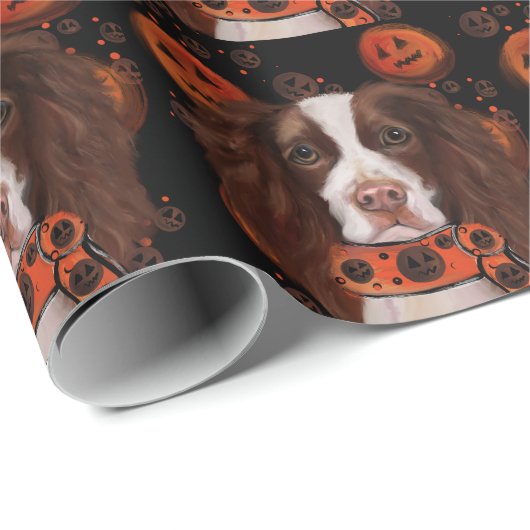 Engels Springer Spaniel Cadeaupapier (Rol Hoek)