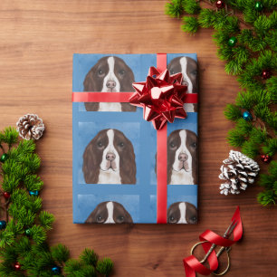 ENGELS SPRINGER SPANIEL CADEAUPAPIER