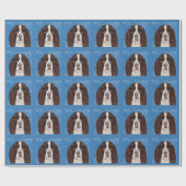 ENGELS SPRINGER SPANIEL CADEAUPAPIER (Vlak)
