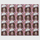 Engels Springer Spaniel Cadeaupapier (Vlak)