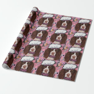 Engels Springer Spaniel Cadeaupapier