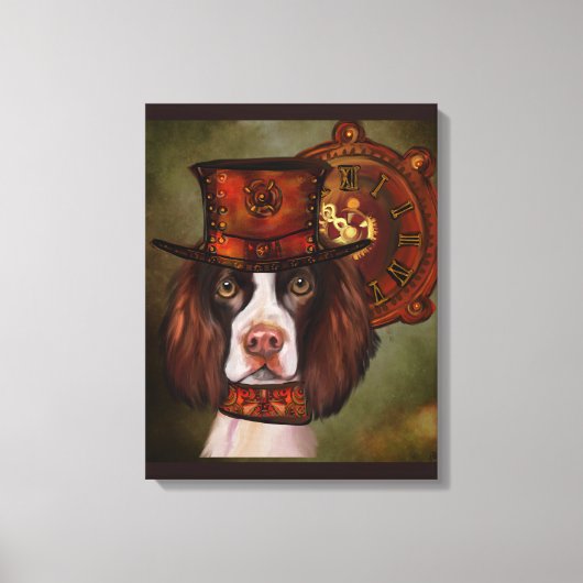 Engels Springer Spaniel Canvas Afdruk (Voorkant)