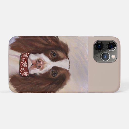 ENGELS SPRINGER SPANIEL Case-Mate iPhone CASE (Achterkant (horizontaal))