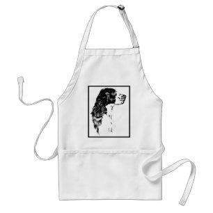 Engels Springer Spaniel Dog Apron Standaard Schort