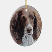 Engels Springer Spaniel Dog Art Ornament (Rechts)