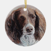 Engels Springer Spaniel Dog Art Ornament (Voorkant)