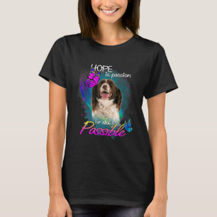 Engels Springer spaniel Dog Passion for possible T-shirt