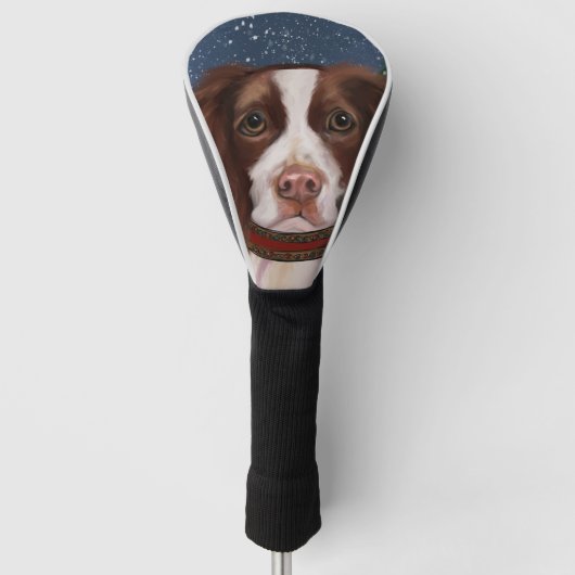 ENGELS SPRINGER SPANIEL GOLFHEADCOVER (Voorkant)