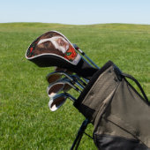 Engels Springer Spaniel Golfheadcover (Insitu)