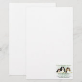 Engels Springer Spaniel Heritage of Love Briefpapier (Voorkant / Achterkant)