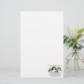 Engels Springer Spaniel Heritage of Love Briefpapier (Staand voorkant)