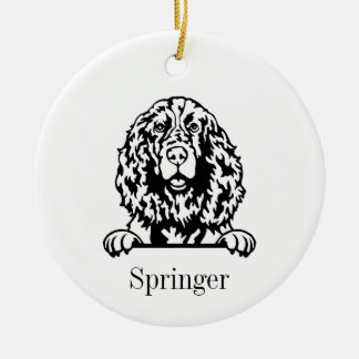 Engels Springer Spaniel hond ornament