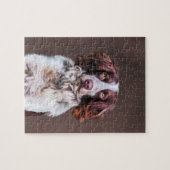 Engels Springer Spaniel Hondenolie schilderij Port Legpuzzel (Horizontaal)