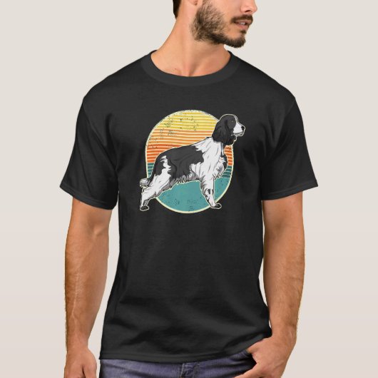 Engels Springer Spaniel Hondenras 51 T-shirt (Voorkant)