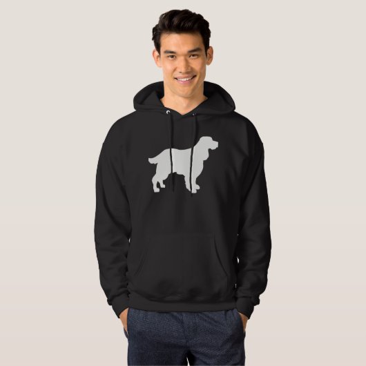 Engels Springer Spaniel Hoodie (Voorkant volledig)