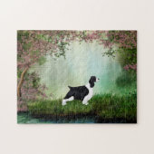Engels Springer Spaniel Jigzaag Puzzle Legpuzzel (Horizontaal)