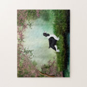 Engels Springer Spaniel Jigzaag Puzzle Legpuzzel (Verticaal)