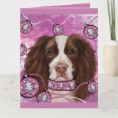 ENGELS SPRINGER SPANIEL KAART (Voorkant)