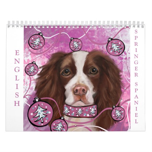 ENGELS SPRINGER SPANIEL KALENDER (Hoes)