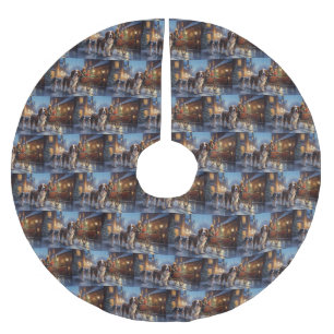 Engels Springer Spaniel Kerstfeest Seizoen Kerstboom Rok