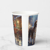 Engels Springer Spaniel Kerstfeest Seizoen Papieren Bekers (Rechts)