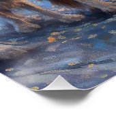 Engels Springer Spaniel Kerstfeest Seizoen Perfect Poster (Hoek)