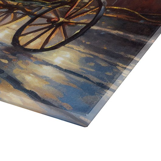 Engels Springer Spaniel Kerstfeest Seizoen Snijplank (Hoek)