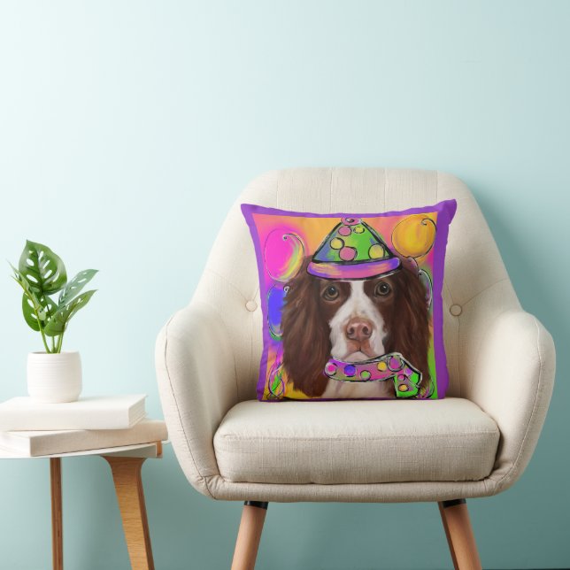 Engels Springer Spaniel Kussen (Stoel)