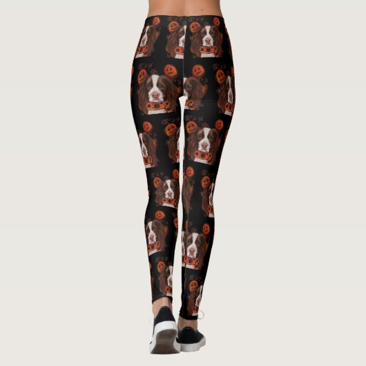 Engels Springer Spaniel Leggings (Achterkant)